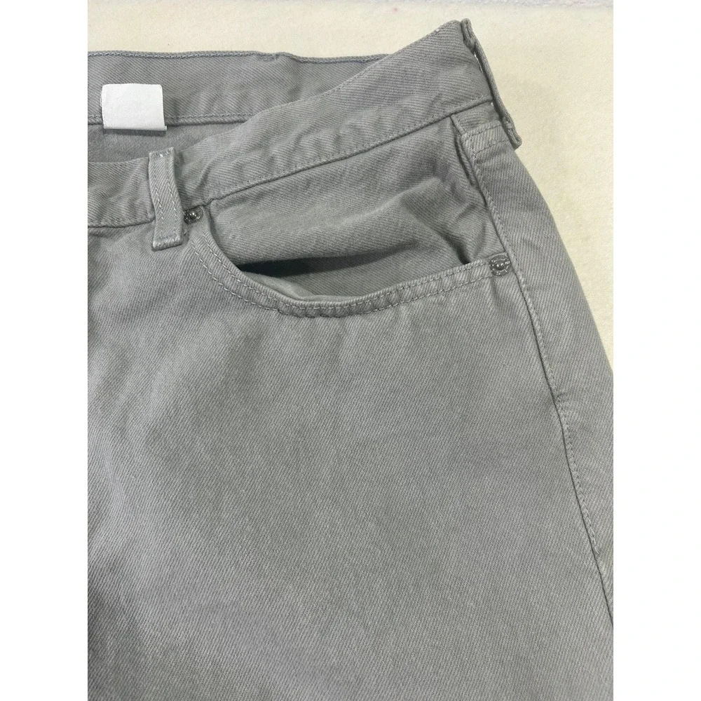 Levis 501 Original Fit Grey Denim Jeans Mens Straight Leg Button Fly 100 Cotton